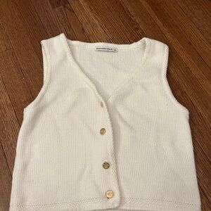 Abercrombie Mara Button up Sweater Vest